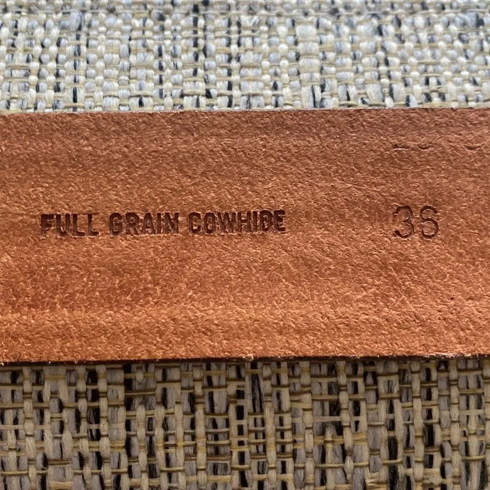 TEX  Tooled leather belt
